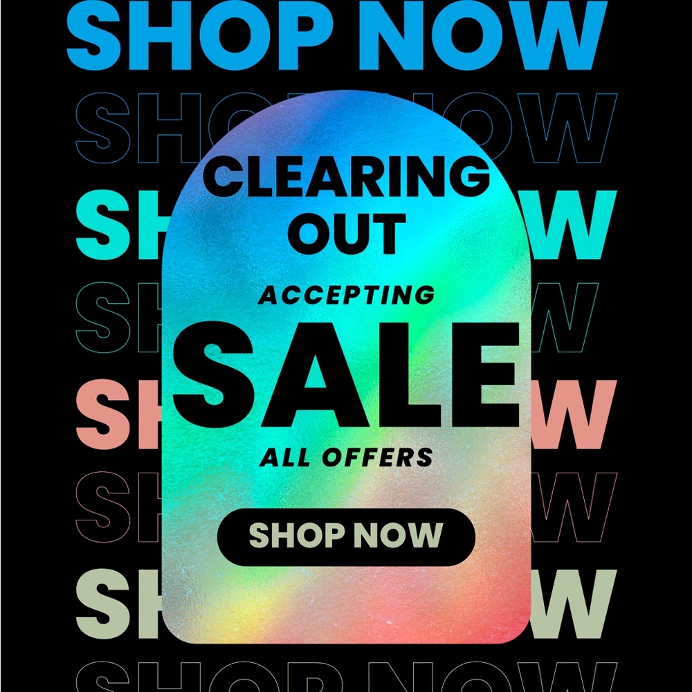 Clearing out closet!